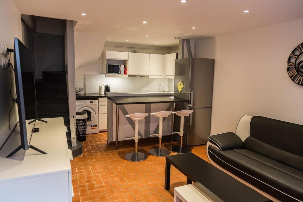 Maison De Ville Calme Rouen St.Paul 2Ch Proche Chu Exteriér fotografie